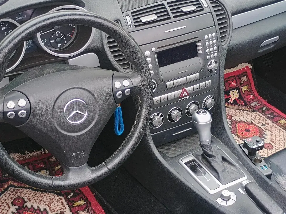 Gebraucht Mercedes SLK350 272 PS (200 kW) 2006 Schwarz Cabrio