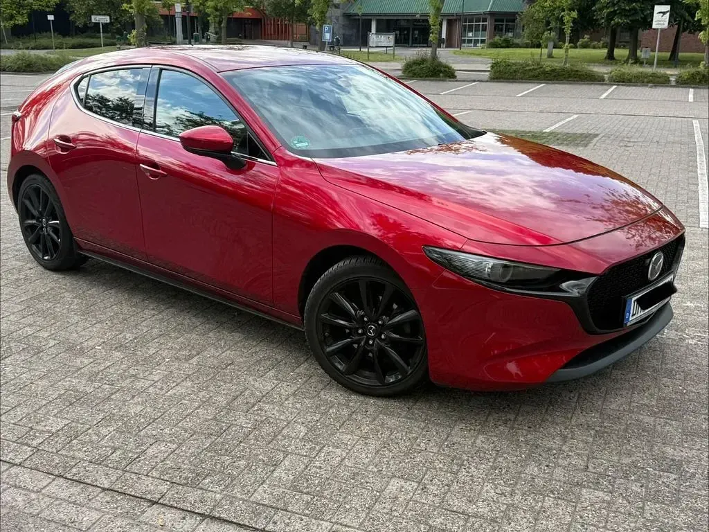 Gebraucht Mazda 3 Selection 179 PS (131 kW) 2019 Rot Limousine