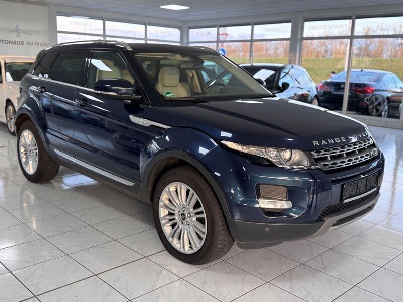 Blau Gebraucht 2012 Land Rover Range Rover evoque Dynamic SUV | 12.990 € (Fairer Preis) - Bild 1/4