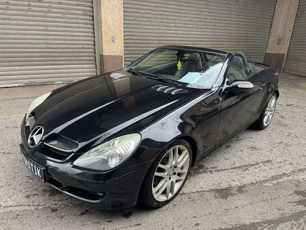 Gebraucht Mercedes SLK350 272 PS (200 kW) 2007 Schwarz Cabrio
