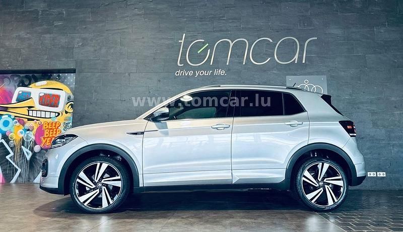 Silber Gebraucht 2022 VW T-Cross R-line SUV | 23.790 € (Fairer Preis) - Bild 1/4