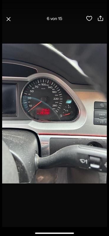 Gebraucht Audi A6 180 PS (132 kW) 2008 Schwarz Limousine