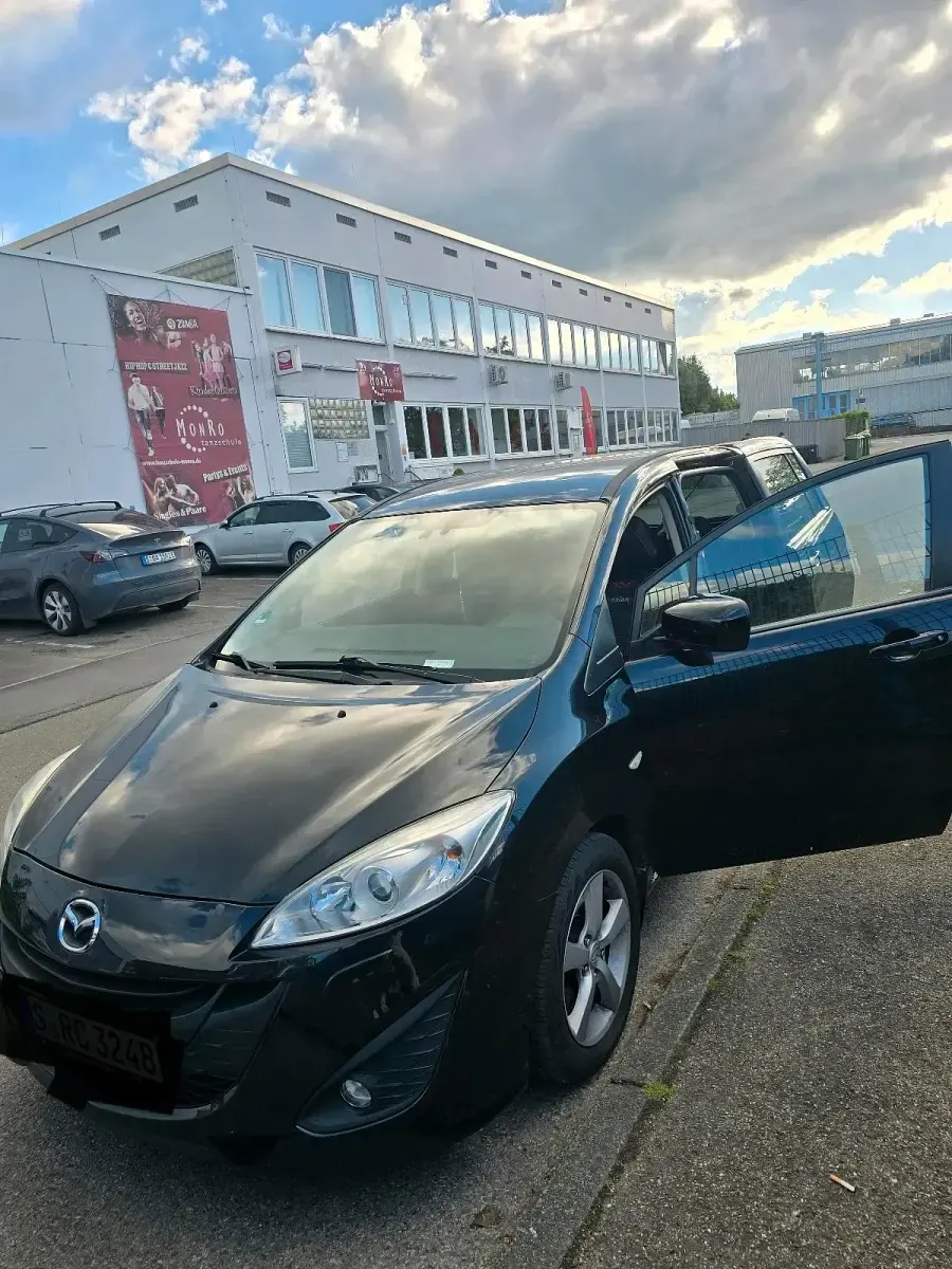 Gebraucht Mazda 5 116 PS (85 kW) 2011 Schwarz Van / Kleinbus