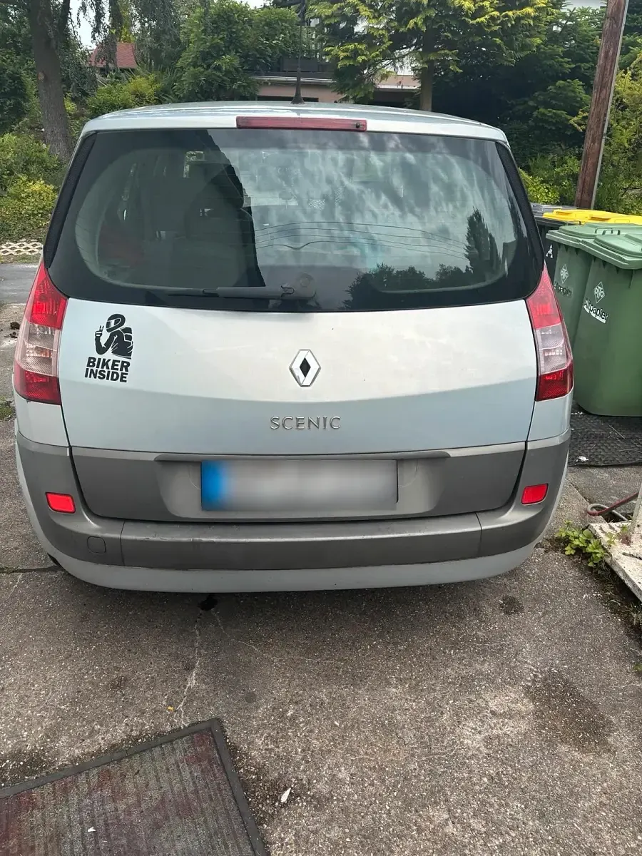 Gebraucht Renault Scénic 112 PS (82 kW) 2003 Grau Van / Kleinbus
