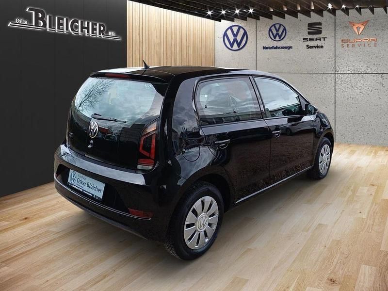 Gebraucht VW up! Basis 65 PS (47 kW) 2022 Schwarz Kleinwagen