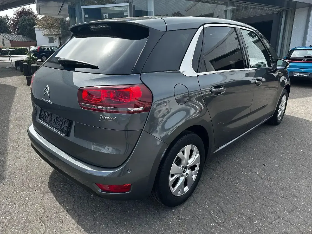 Gebraucht Citroën C4 Picasso SELECTION 120 PS (88 kW) 2016 Grau Van / Kleinbus