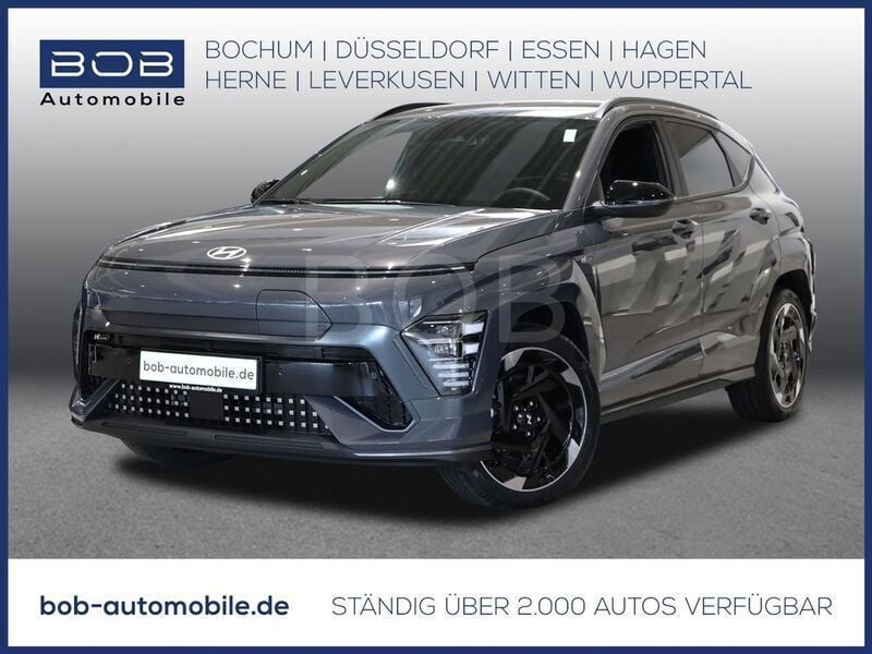 Schwarz Neu 2025 Hyundai Kona N Line SUV | 35.222 € (Guter Preis) - Bild 1/3