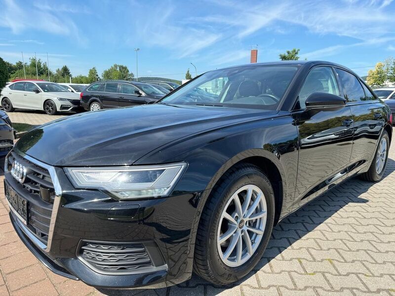 Schwarz Gebraucht 2022 Audi A6 Basis Limousine | 22.590 € (Fairer Preis) - Bild 1/4