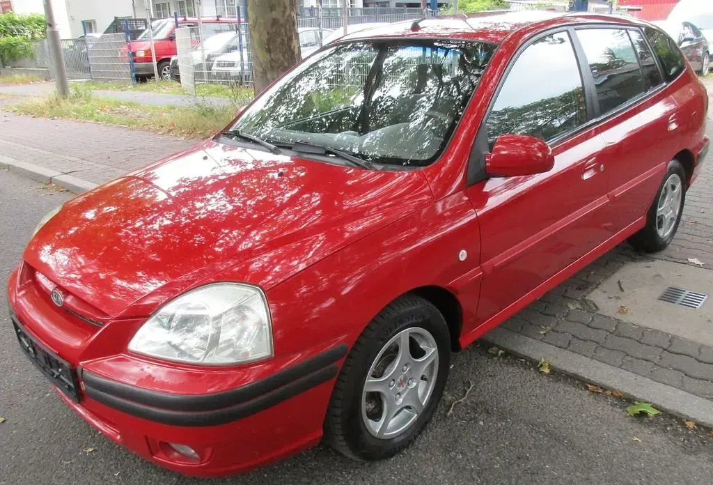 Gebraucht Kia Rio 97 PS (71 kW) 2005 Rot Limousine