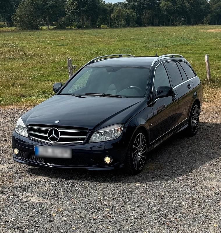 Blau Gebraucht 2008 Mercedes C320 Avantgarde Kombi | 5.750 € (Guter Preis) - Bild 1/4