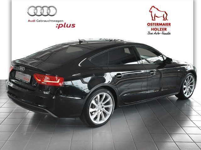 Gebraucht Audi A5 Sportback S-Line 190 PS (139 kW) 2014 Schwarz metallic Kleinwagen
