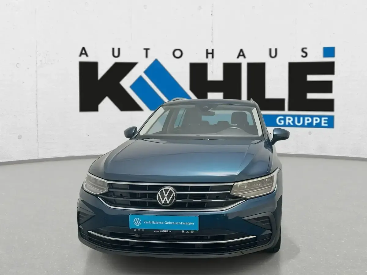 Brugt VW Tiguan Active 110 HK (80 kW) 2022 Blå SUV