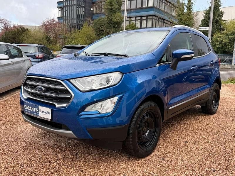 Gebraucht Ford Ecosport Titanium 125 PS (91 kW) 2019 Saphirblau metallic SUV