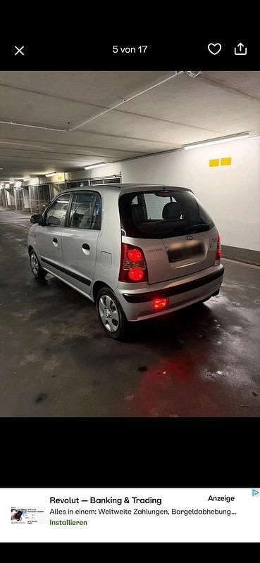Gebraucht Hyundai Atos 58 PS (42 kW) 2006 Silber Kleinwagen