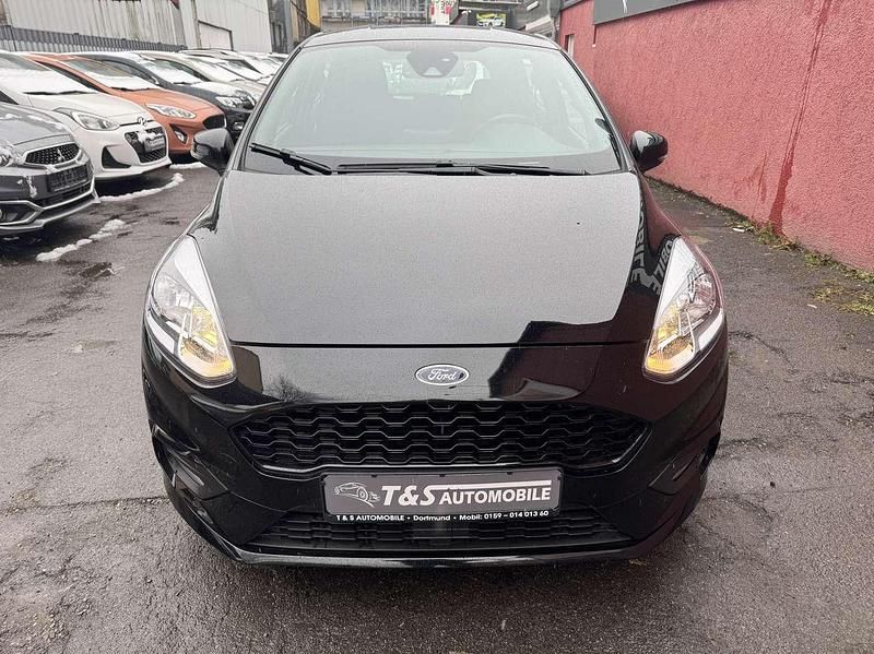 Gebraucht Ford Fiesta ST-Line 101 PS (74 kW) 2018 Schwarz Kleinwagen