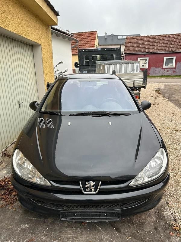 Gebraucht Peugeot 206 2003 Schwarz Coupé