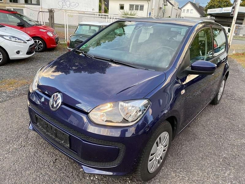 Blau (metallic) Gebraucht 2015 VW up! move up! Kleinwagen | 5.500 € (Guter Preis) - Bild 1/4