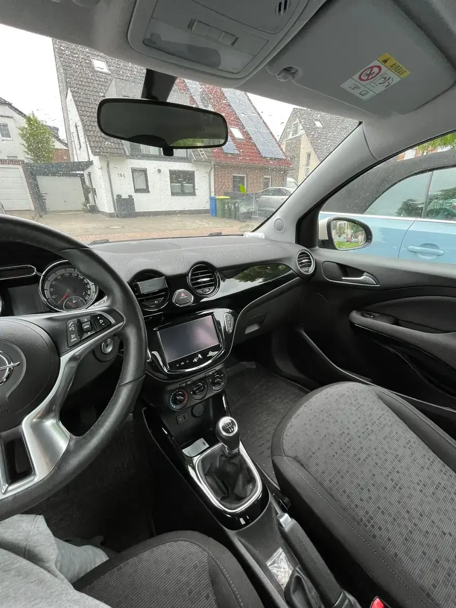 Gebraucht Opel Adam 69 PS (50 kW) 2015 Schwarz Kleinwagen