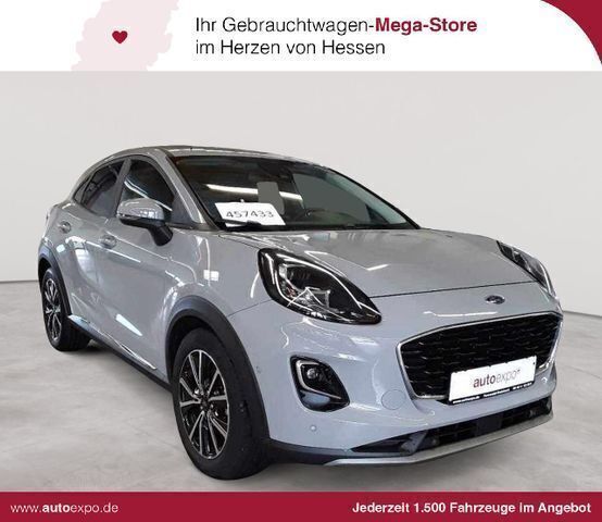 Grau Gebraucht 2022 Ford Puma Titanium Limousine | 17.489 € (Superpreis) - Bild 1/4