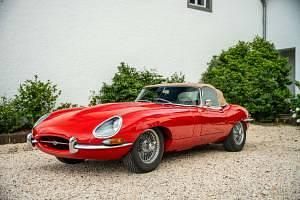 Gebraucht Jaguar E-Type 269 PS (197 kW) 1964 Rot Cabrio