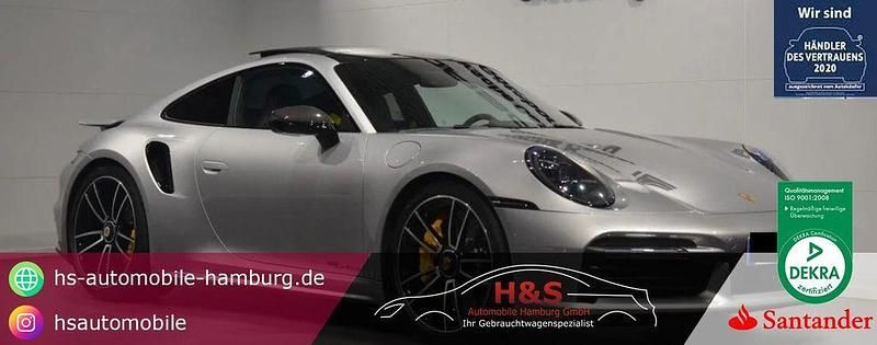 Silber Gebraucht 2021 Porsche 911 Turbo S Coupé | 218.000 € (Guter Preis) - Bild 1/4