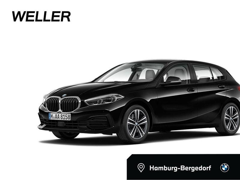 Schwarz Gebraucht 2023 BMW 116 Advantage Kleinwagen | 19.390 € (Superpreis) - Bild 1/4