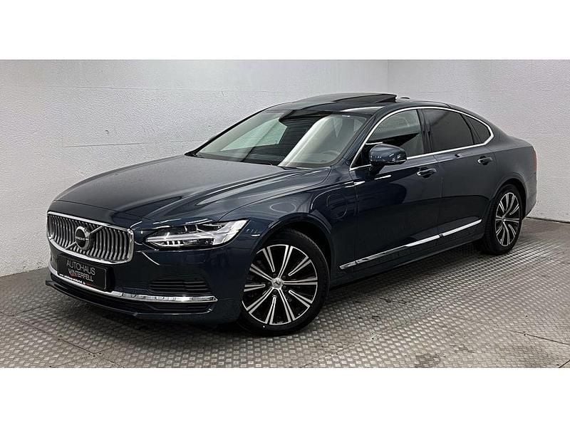 Denim blue (metallic) Gebraucht 2021 Volvo S90 Inscription Limousine | 37.870 € (Superpreis) - Bild 1/4