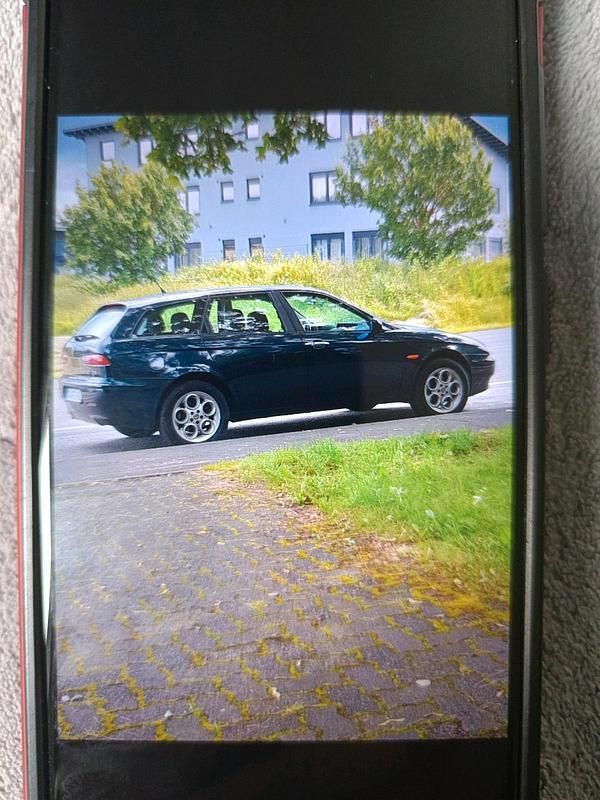 Blau Gebraucht 2003 Alfa Romeo 156 Kombi | 999 € (Guter Preis) - Bild 1/4