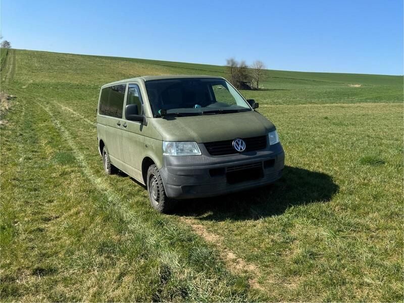Grün Gebraucht 2007 VW T5 Van | 8.000 € (Fairer Preis) - Bild 1/4