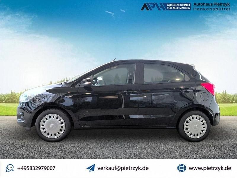 Gebraucht Ford Ka Cool & Sound Edition 86 PS (63 kW) 2018 Iridiumschwarz metallic Kleinwagen