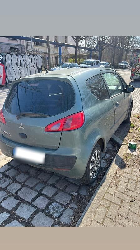 Gebraucht Mitsubishi Colt 2006 Grün Kleinwagen