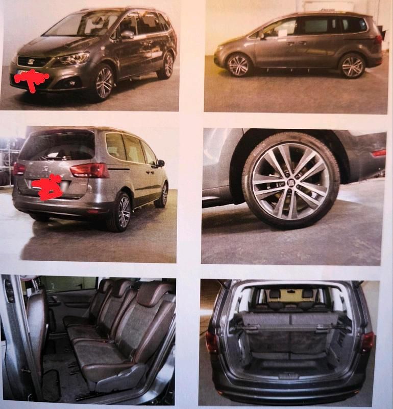 Gebraucht Seat Alhambra Ecomotive 150 PS (110 kW) 2018 Grau Van / Kleinbus