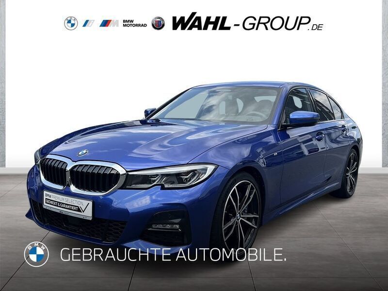 Blau Gebraucht 2020 BMW 320 M Sport Limousine | 31.890 € (Superpreis) - Bild 1/4
