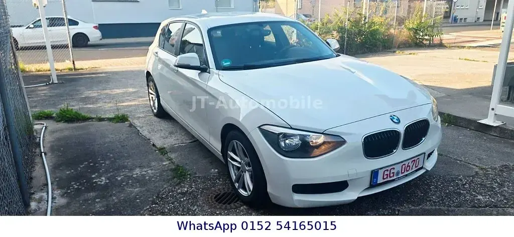 Gebraucht BMW 116 116 PS (85 kW) 2013 Weiß Kleinwagen