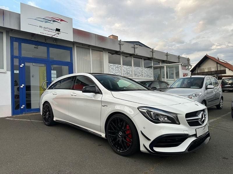 Gebraucht Mercedes CLA45 AMG Shooting Brake AMG 381 PS (280 kW) 2020 Weiß Kombi