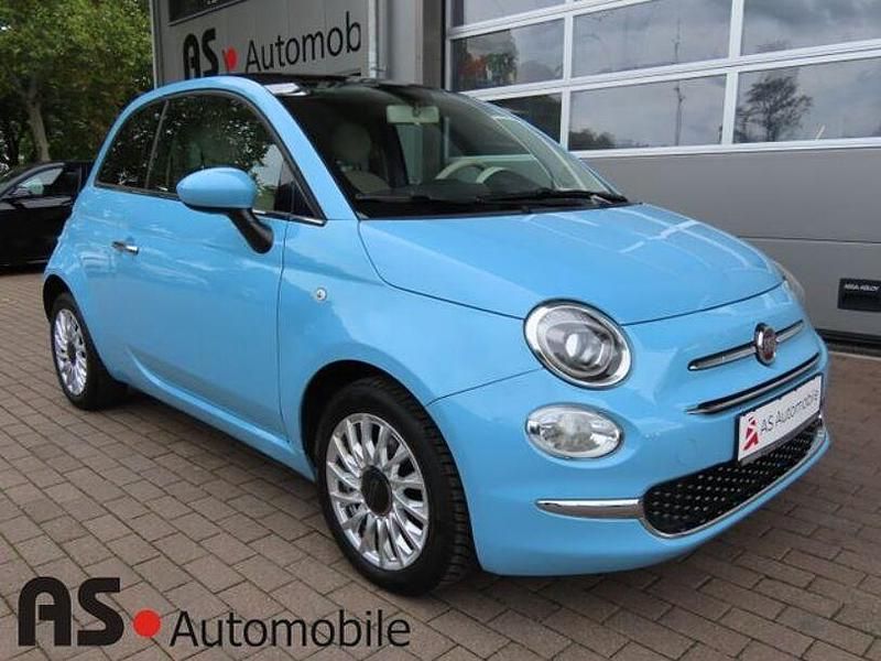 Blau Gebraucht 2017 Fiat 500 Lounge Kleinwagen | 6.990 € (Fairer Preis) - Bild 1/4