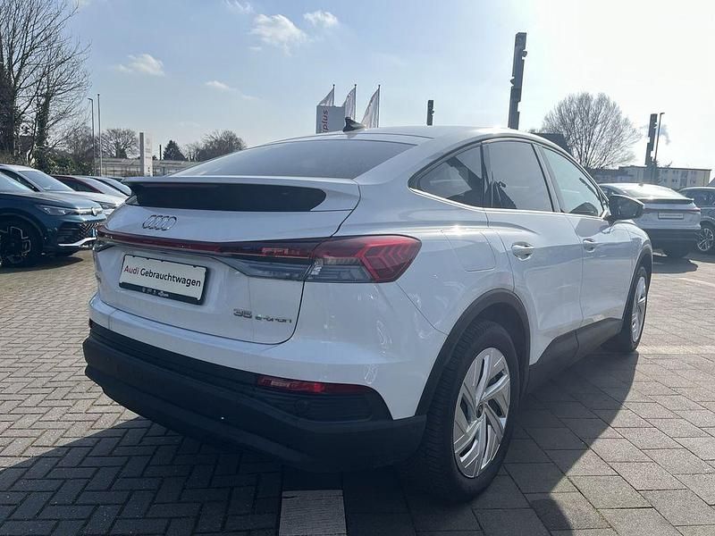 Gebraucht Audi Q4 Sportback e-tron Advanced 125 kW (170 PS) 2022 Weiß SUV