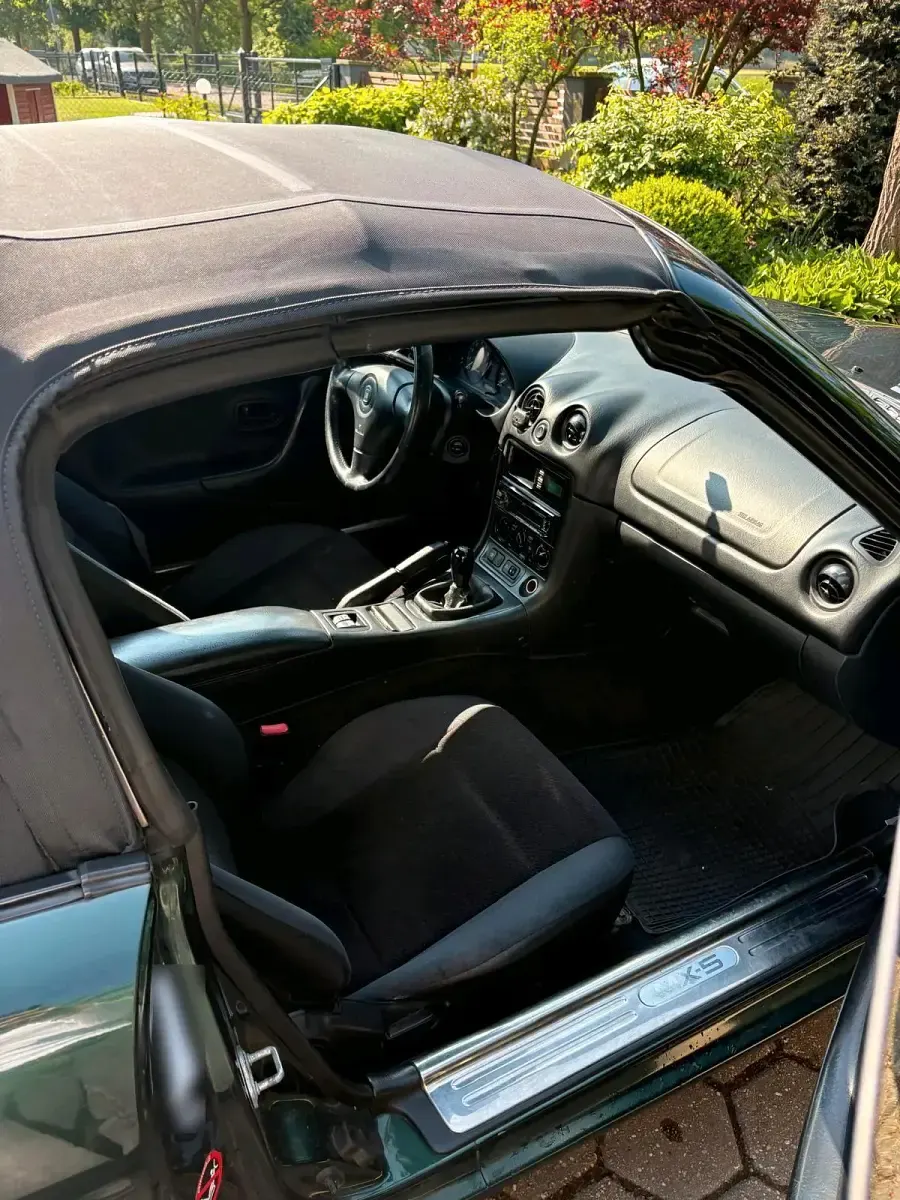 Gebraucht Mazda MX5 110 PS (80 kW) 2000 Grün Cabrio