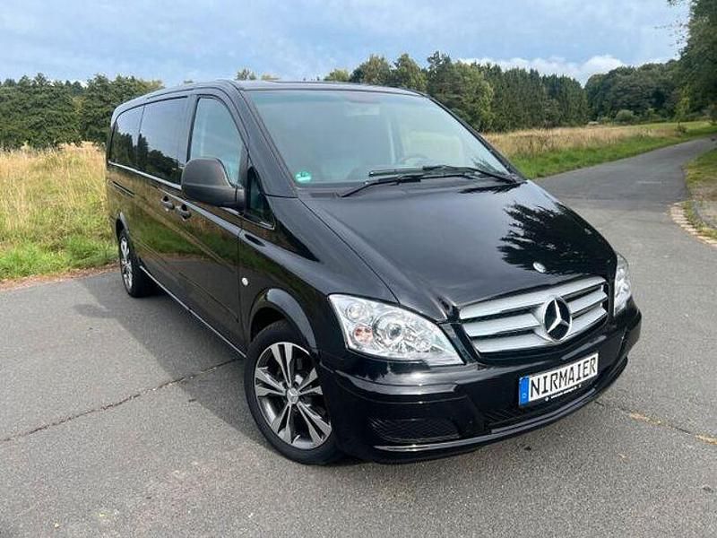 Schwarz Gebraucht 2007 Mercedes Vito Van / Kleinbus | 12.490 € - Bild 1/4