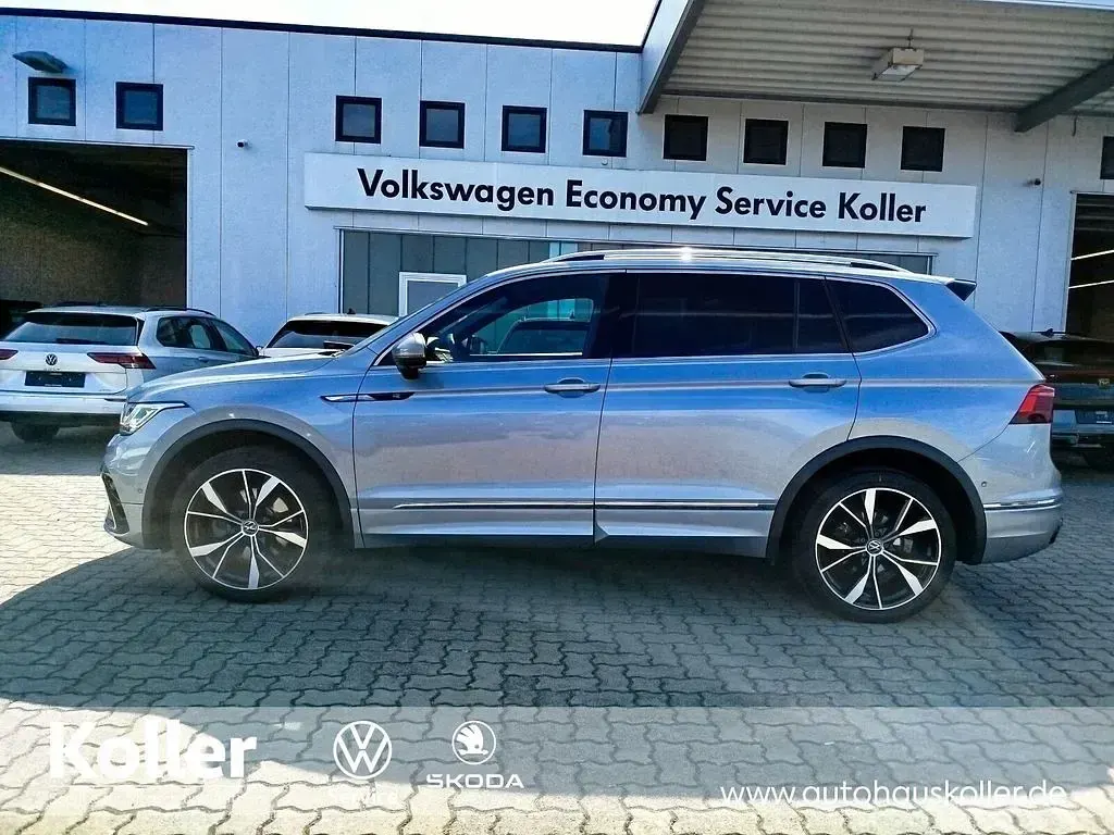 Gebraucht VW Tiguan Allspace R-line 200 PS (147 kW) 2021 Silber SUV