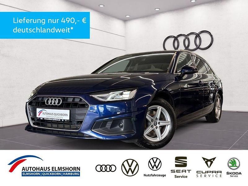 Navarrablau metallic Gebraucht 2019 Audi A4 Kombi | 22.980 € (Etwas zu teuer) - Bild 1/4