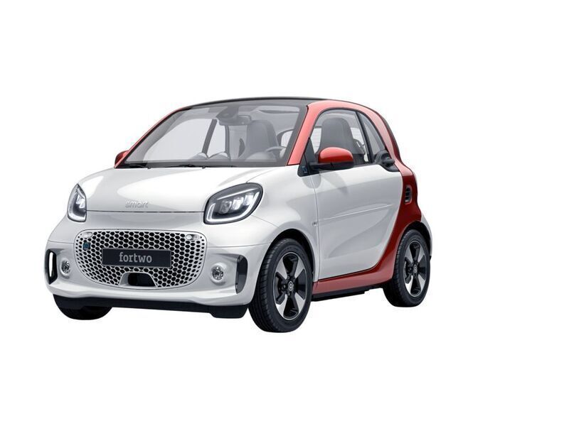 Weiß Gebraucht 2021 Smart ForTwo Electric Drive Kleinwagen | 15.500 € (Teuer) - Bild 1/4
