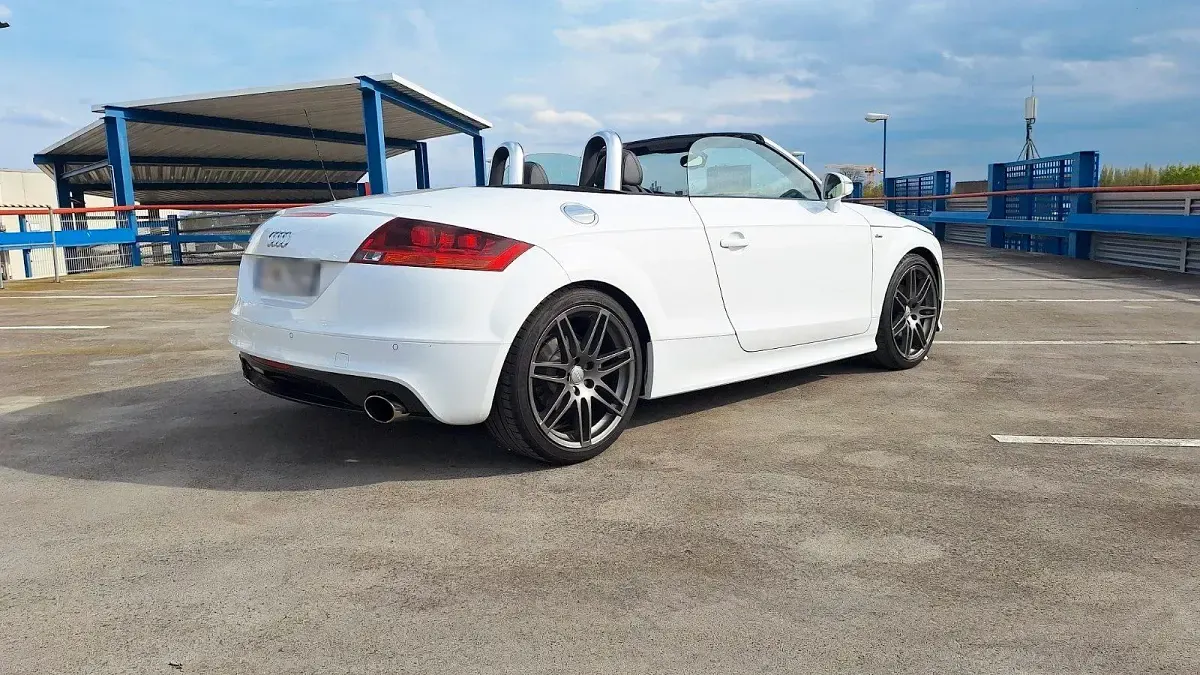 Gebraucht Audi TT S-Line 280 PS (205 kW) 2010 Weiß Coupé