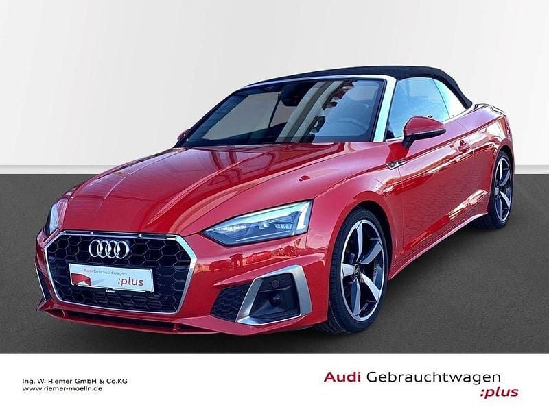 Gebraucht Audi A5 Cabriolet S-Line 150 PS (110 kW) 2022 Rot Cabrio