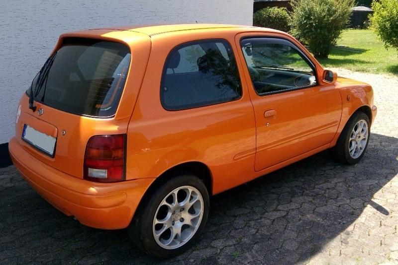 Orange Gebraucht 1996 Nissan Micra Kleinwagen | 2.250 € - Bild 1/2