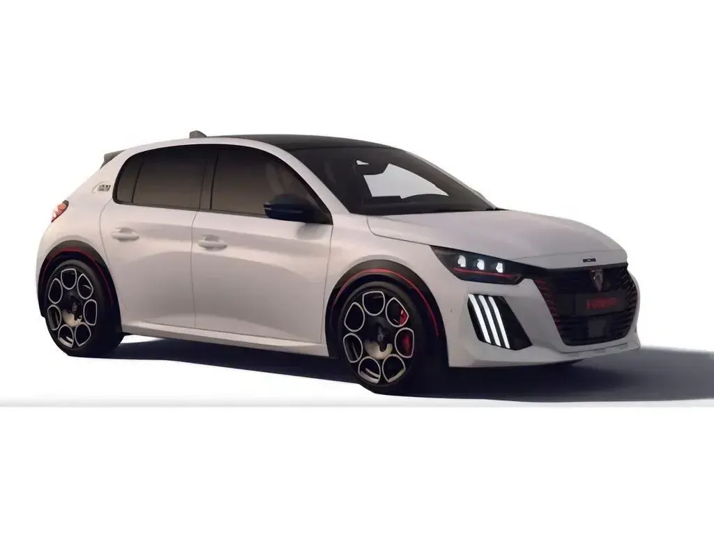 Neu Peugeot e-208 GTi 206 kW (281 PS) 2026 Weiß Kleinwagen