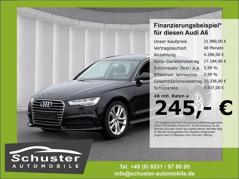 Gebraucht Audi A6 Sport 252 PS (185 kW) 2018 Schwarz Kombi