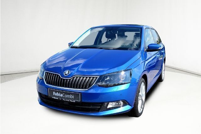 Gebraucht Skoda Fabia Joy 90 PS (66 kW) 2016 Blau metallic Kleinwagen