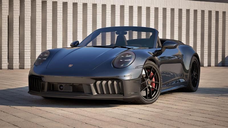 Tiefschwarzmetallic Neu 2025 Porsche 911 Carrera GTS Cabrio | 222.588 € (Fairer Preis) - Bild 1/4