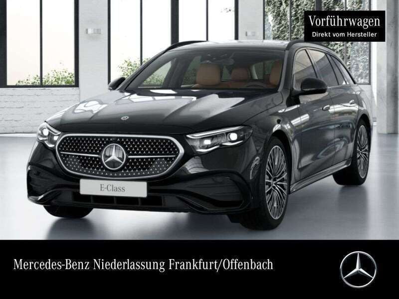 Obsidianschwarz Gebraucht 2025 Mercedes E450 AMG Kombi | 87.250 € (Superpreis) - Bild 1/4